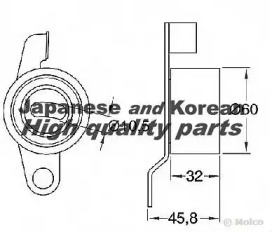 Ролик ASHUKI 0342-4304