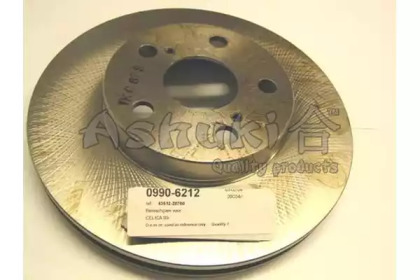 Тормозной диск ASHUKI 0990-6212