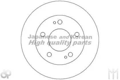 Тормозной диск ASHUKI 0990-6505