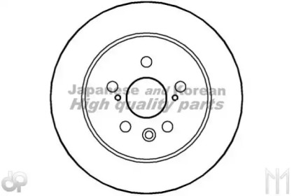 Тормозной диск ASHUKI 0993-0302