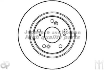 Тормозной диск ASHUKI 0993-4204