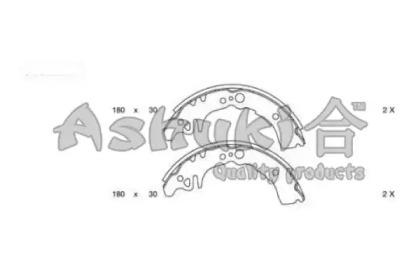 Комлект тормозных накладок ASHUKI 1050-2206