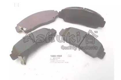 Комплект тормозных колодок ASHUKI 1080-1504