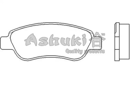 Комплект тормозных колодок ASHUKI 1080-2212