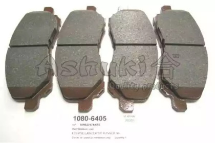 Комплект тормозных колодок ASHUKI 1080-6405