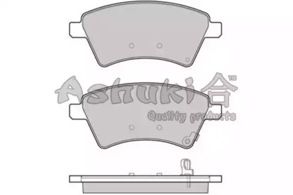 Комплект тормозных колодок ASHUKI 1080-8208