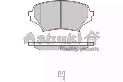 Комплект тормозных колодок ASHUKI 1080-8603