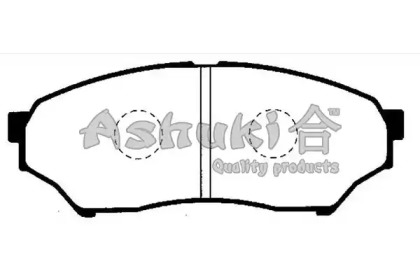 Комплект тормозных колодок ASHUKI 1080-9305