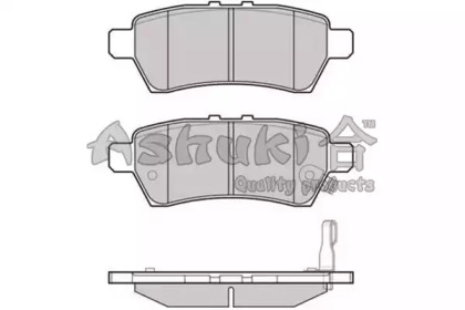 Комплект тормозных колодок ASHUKI 1083-0501