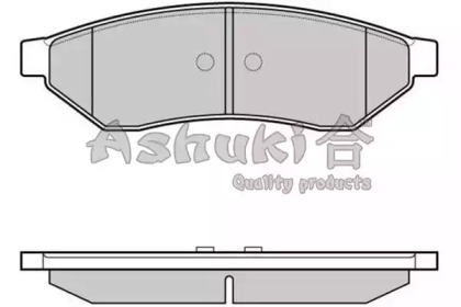 Комплект тормозных колодок ASHUKI 1083-2090