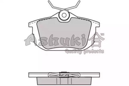 Комплект тормозных колодок ASHUKI 1083-2105O