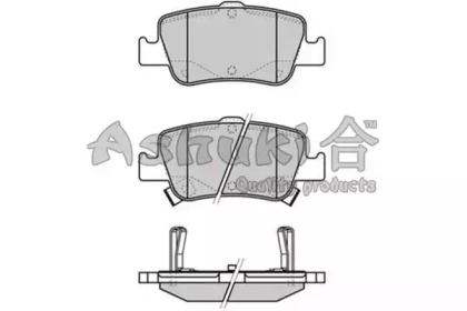 Комплект тормозных колодок ASHUKI 1083-3302