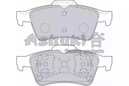 Комплект тормозных колодок, дисковый тормоз ASHUKI 1083-5401