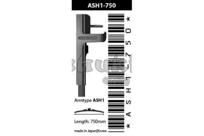 Щетка стеклоочистителя ASHUKI ASH1-750