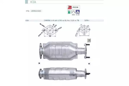 Катализатор ASHUKI B541-17