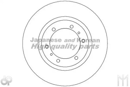 Тормозной диск ASHUKI C654-21