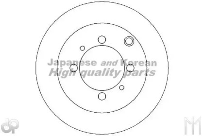 Тормозной диск ASHUKI C656-07