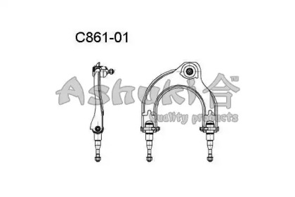Рычаг независимой подвески колеса ASHUKI C861-01