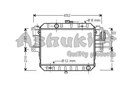 Теплообменник ASHUKI D551-26