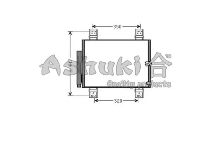 Конденсатор, кондиционер ASHUKI D551-87