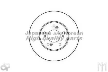 Тормозной диск ASHUKI H039-58