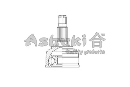 Шарнирный комплект, приводной вал ASHUKI H066-58