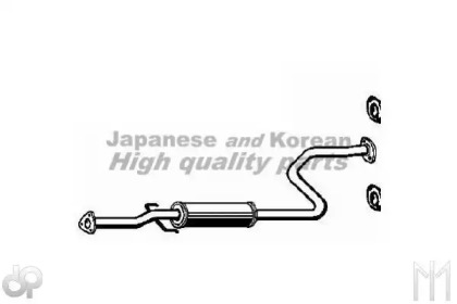 Средний глушитель выхлопных газов ASHUKI H265-07