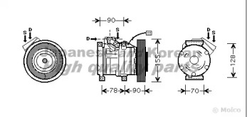 Компрессор ASHUKI H550-05