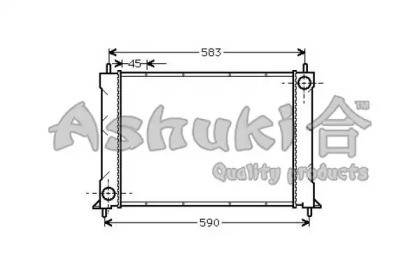 Теплообменник ASHUKI H557-01