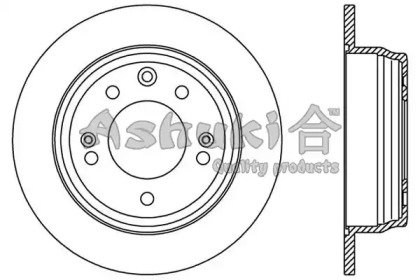 Тормозной диск ASHUKI I033-15