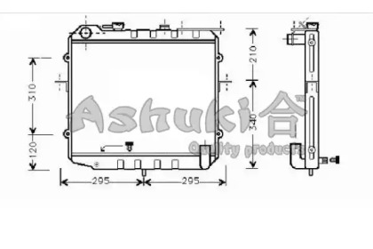 Теплообменник ASHUKI I250-21