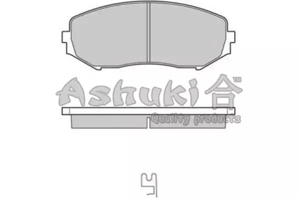 Комплект тормозных колодок ASHUKI K012-14