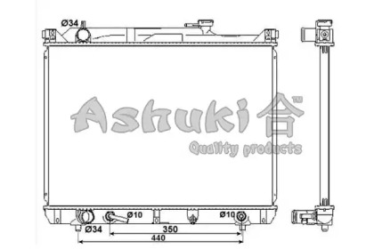 Теплообменник ASHUKI K454-23