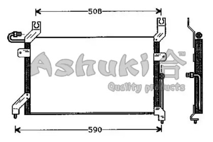 Конденсатор, кондиционер ASHUKI K461-01