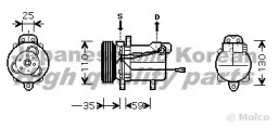 Компрессор ASHUKI K550-05