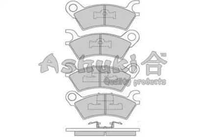 Комплект тормозных колодок ASHUKI M054-09