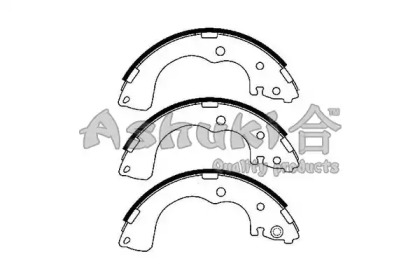 Комлект тормозных накладок ASHUKI M068-11