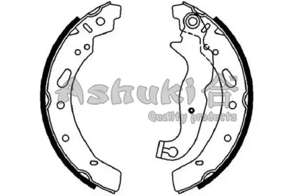 Комлект тормозных накладок ASHUKI M068-15