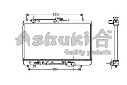 Теплообменник ASHUKI M551-04