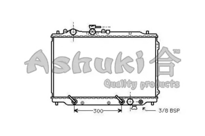 Теплообменник ASHUKI M554-10