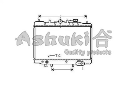 Теплообменник ASHUKI M556-06