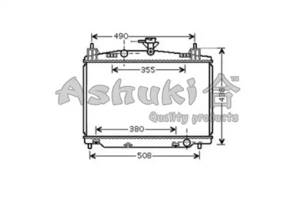 Теплообменник ASHUKI M558-08