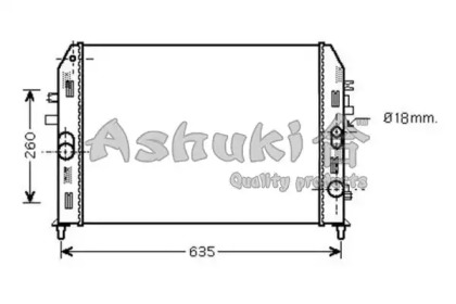 Теплообменник ASHUKI M558-51