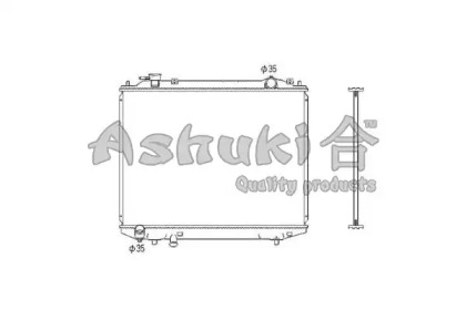 Теплообменник ASHUKI M558-93