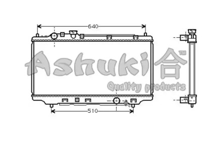 Теплообменник ASHUKI M559-89