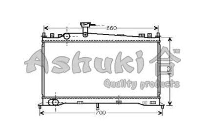 Теплообменник ASHUKI M559-98