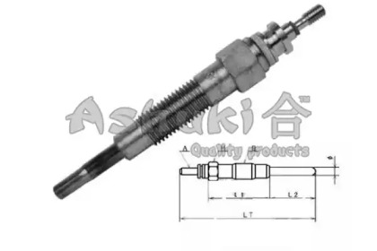 Свеча накаливания ASHUKI N007-05