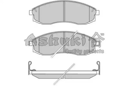 Комплект тормозных колодок ASHUKI N009-20