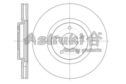 Тормозной диск ASHUKI N013-97