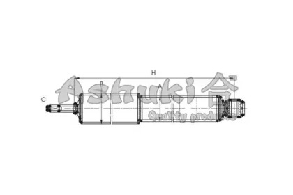 Амортизатор ASHUKI N330-39I